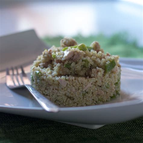 Cómo preparar ensalada de quinoa con judías verdes y atún ...