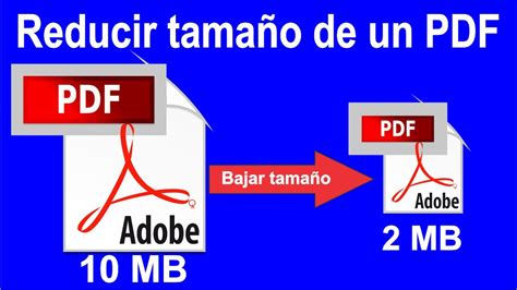 Cómo reducir TAMAÑO de un archivo PDF 2018  Cómo Comprimir ...