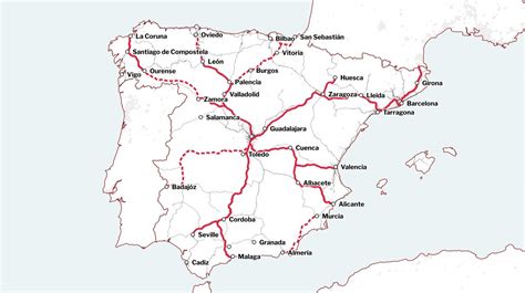 Cómo se extendió la red de Alta Velocidad por España