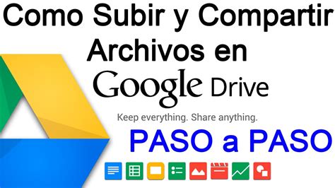 Como Subir Archivos a Google Drive Fácil  Compartir ...
