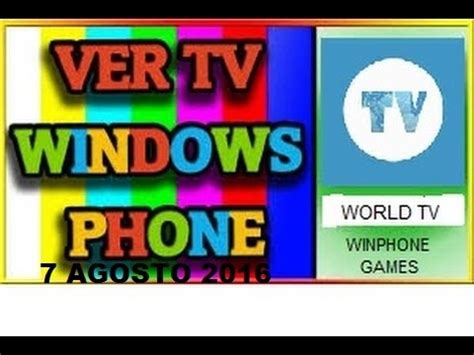Como Ver Tv De Paga Gratis Windows Phone | Doovi
