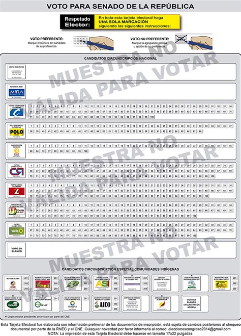 Cómo Votar   Elecciones Legislativas   2014   Elecciones ...