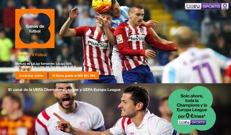 Comparativa de ofertas de fútbol en Movistar, Orange y ...