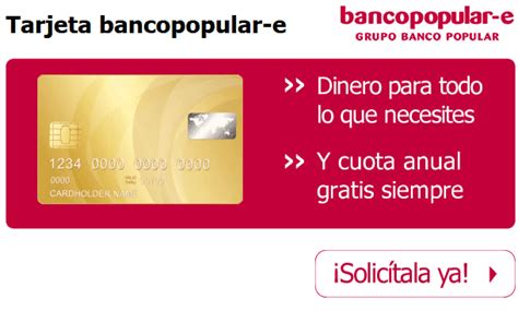 Comparativa tarjeta de crédito bancopopular e y Visa ...