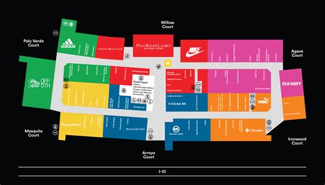 Complete List Of Stores Located At Phoenix Premium Outlets ...