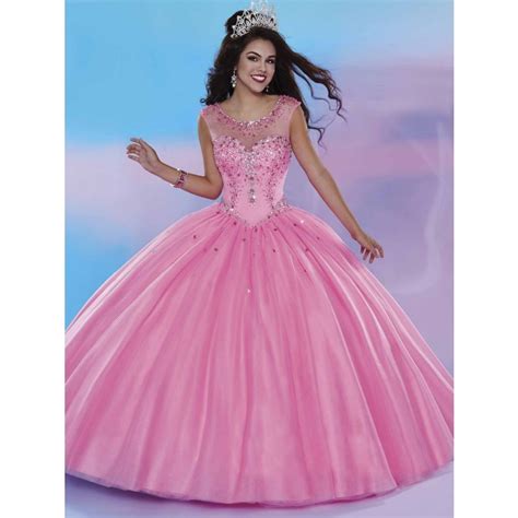 Compra Rosa vestidos de quinceañera online al por mayor de ...