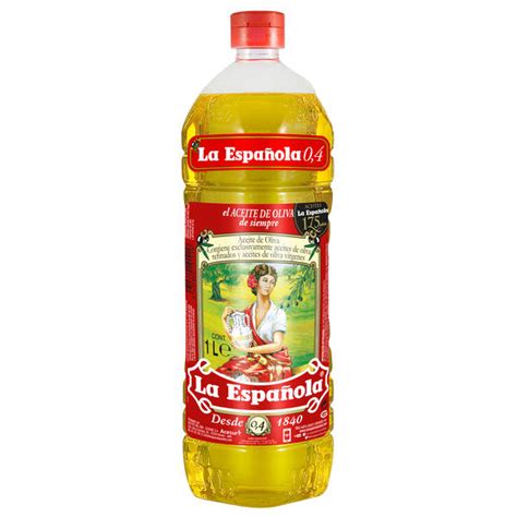 Comprar Aceite de Oliva Suave 0,4º La Española Botella 1 ...