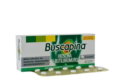 Comprar Buscapina 10 mg Con 20 Grageas. En Farmalisto ...
