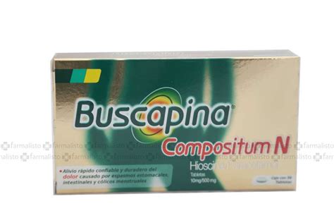 Comprar Buscapina Compositum 10mg/500mg En Farmalisto ...