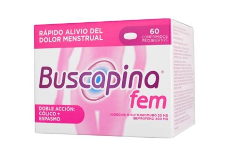 Comprar Buscapina Fem Con 60 Comprimidos. En Farmalisto ...