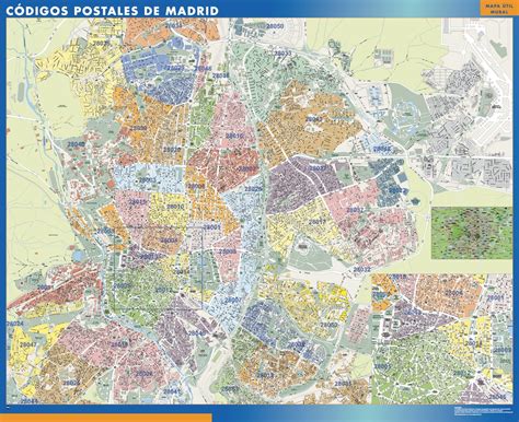 Comprar Mapas Madrid | Tienda Mapas Posters Pared