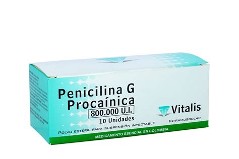 Comprar Penicilina G Procaínica 10 Viales En Farmalisto ...