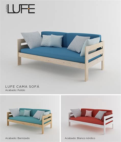 Comprar sofá cama barato de madera ecológica  Pulida ...