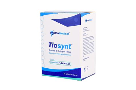 Comprar Tiosynt 18mcg Caja Con 30 Cápsulas En Farmalisto ...