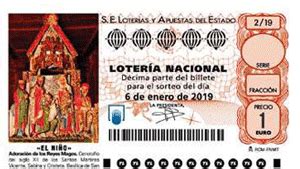 Comprobar números de Lotería del Niño 2019