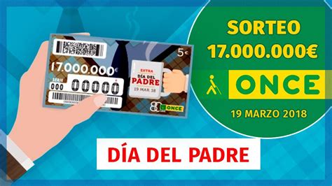 Comprobar ONCE: Sorteo extraordinario del Día del Padre ...