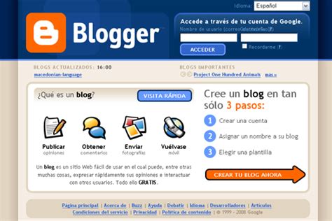 computacion aplicada I: MANUAL CREAR UN BLOG