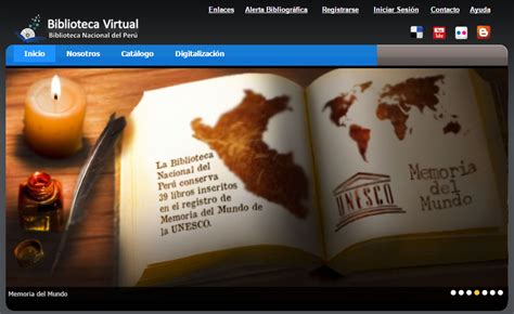 Comunicación en acción: Bibliotecas virtuales del Perú ...