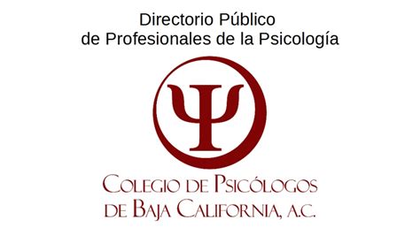 Comunicado de prensa 3/2016   Colegio de Psicólogos de B.C.