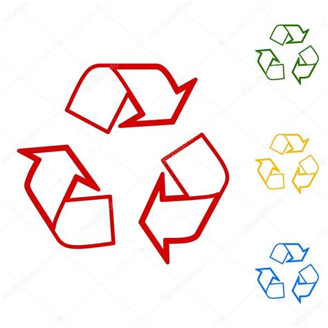 concepto de logo de reciclaje — Vector de stock ...