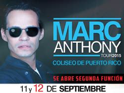 Concierto de Marc Anthony en San Juan, Puerto Rico, 12 de ...