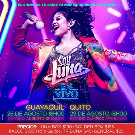 Concierto de Soy Luna en Ecuador  2018  Foros Ecuador 2018