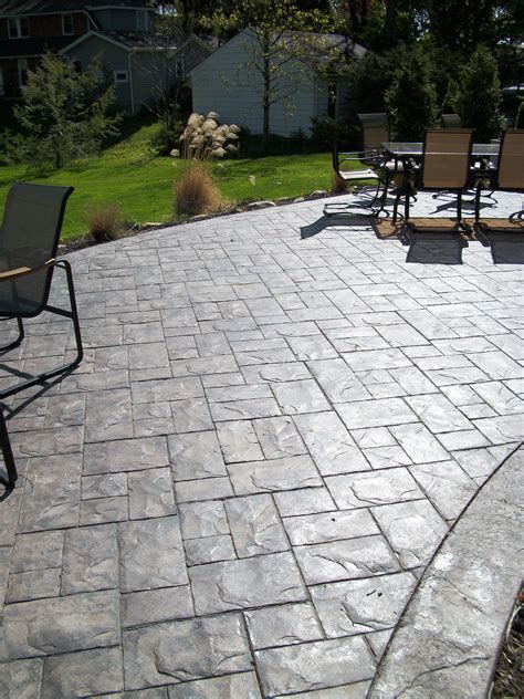 Concreations by Fordson    Ashler Slate stamped concrete ...