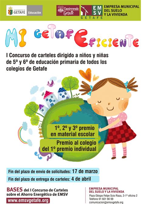 Concurso de Carteles Infantiles “Mi Getafe Eficiente” – EMSV