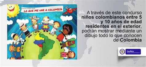 Concurso de dibujo infantil “lo que me une a Colombia ...
