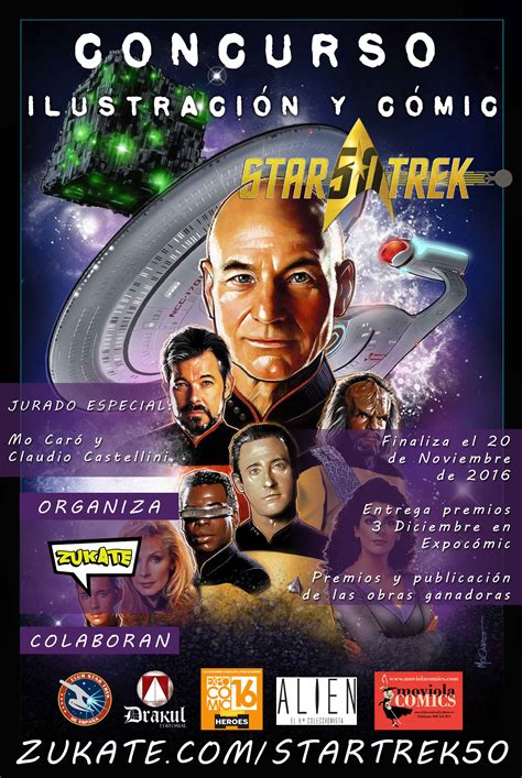 Concurso de ilustración y Cómic Star Trek 50 Aniversario ...