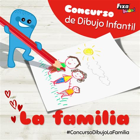 concurso dibujo infantil fixokids la familia | Fixo Kids