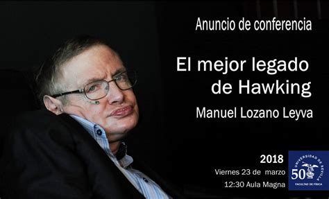Conferencia sobre el legado de Hawking
