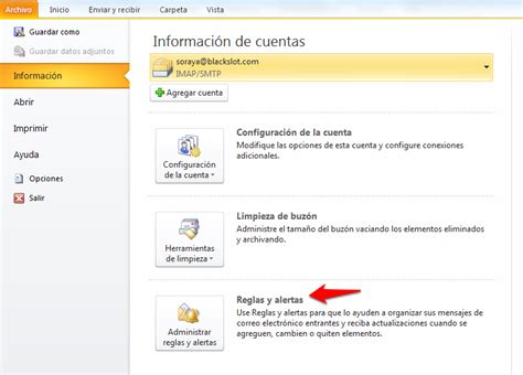 Configuracion Correo Terra Microsoft OutlookDownload Free ...