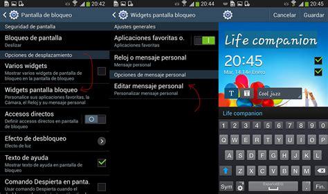 Configurar accesos en pantalla de bloqueo en Samsung ...