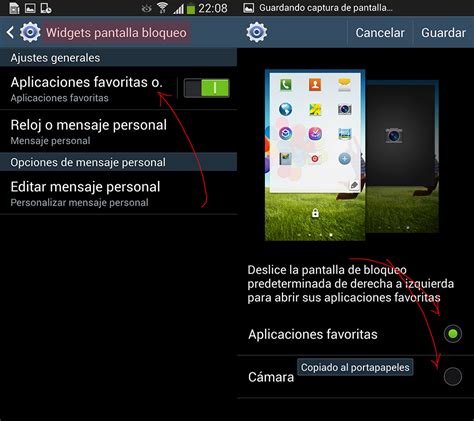 Configurar accesos en pantalla de bloqueo en Samsung ...