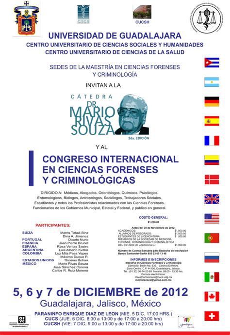 Congreso internacional en ciencias forenses y ...