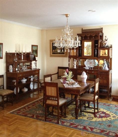 conjunto muebles comedor, madera cerezo, princi   Comprar ...