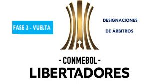 CONMEBOL Libertadores 2018: Designación de árbitros  Fase ...