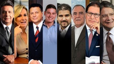 Conoce a los candidatos a la Presidencia de Ecuador ...