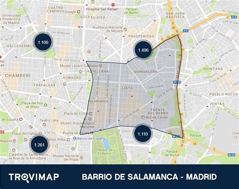Conoce los barrios más caros de Madrid | Trovimap