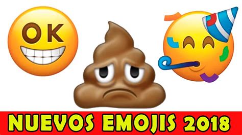 Conoce los Nuevos Emojis para 2018   YouTube