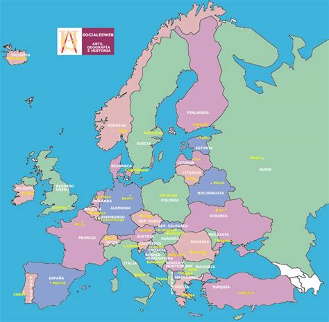 Conocimiento del Medio: Europa