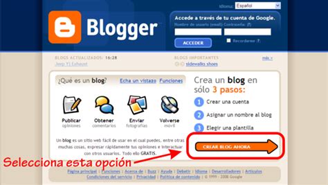 Consejos Blogger: Cómo abrir un blog