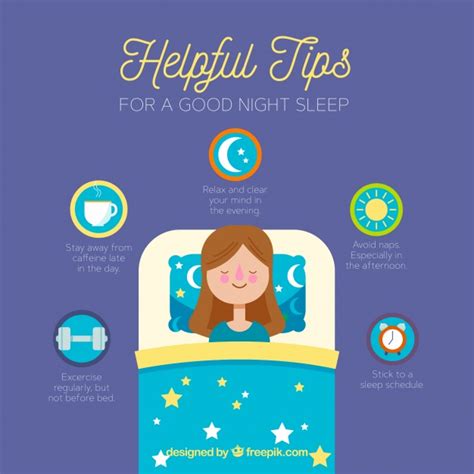 Consejos para dormir bien | Descargar Vectores gratis