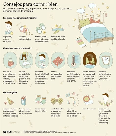 Consejos para dormir bien #infografia #infographic #health ...