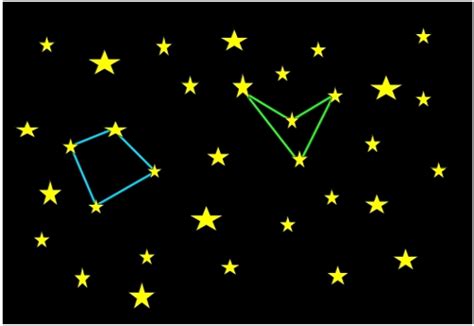 Constelaciones para niños para colorear   Imagui