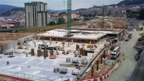 Construcción Estación AVE Vigo  obras en 2013    YouTube