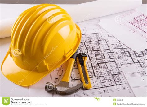 Construction Blueprint Royalty Free Stock Images   Image ...