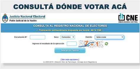 Consulte dónde votar en Tucumán – Padrón Electoral 2017 ...