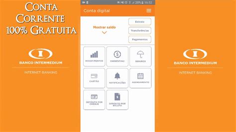 Conta digital Banco Intermedium agora Banco Inter    Novo ...
